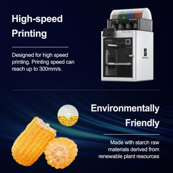 PLA Filament 1.75mm Merlot Maroon 1KG, Clog-Free 3D Printer Filament Dimensional Accuracy +/- 0.02mm,High Speed Printing 1kg Spool(2.2lbs) 3D Printing Filament Fits for Most FDM 3D Printer - Image 5