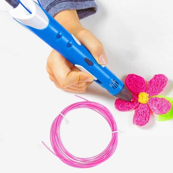 PRETYZOOM 20Rolls 3D Printer Pen Filament Refills - 3D Pen Filament High Temperature Resistant Multicolor for Kids Creativity and Professional Use 100M - Image 4