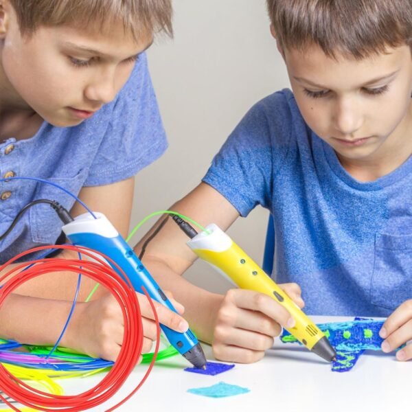 PRETYZOOM 20Rolls 3D Printer Pen Filament Refills - 3D Pen Filament High Temperature Resistant Multicolor for Kids Creativity and Professional Use 100M - Image 5