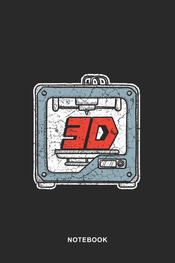 3D Printing Art Graphic Notebook: 3D Printing Graphic Art Graph Paper 5x5 Pages Maker Notebook / Journal Gift (6 x 9 - 110 graph paper 5x5 pages)
