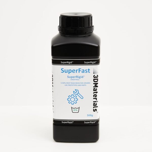 SuperRigid 3D Printer Resin 6.0GPa, 40% of Nano-Micro Ceramic Powder Filled for Ceramic Like Prototypes, Made in Korea by 3DMaterials (500g, White) - Image 8