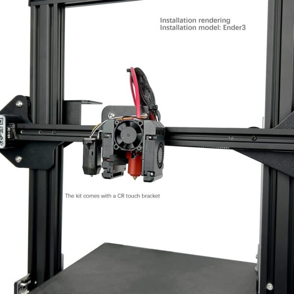 Armour V3.5 Integrated All Metal CNC Frame 300°C High Temperature and High Flow 600mm/s High-Speed Printing Hot End Set with 3 Fans Upgrade for Ender 3/Ender 3 V2/Ender 3 pro/Ender 3 neo - Image 8