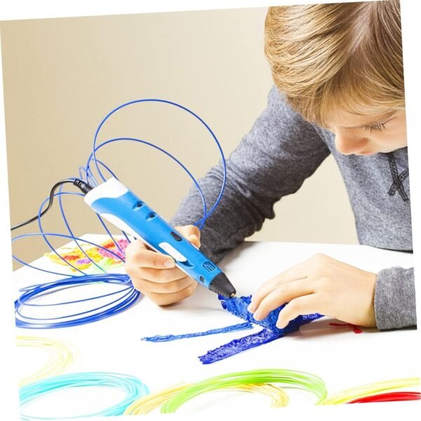 GLEAVI 20pcs Pen Filament Refills Compatible with Pens Pcl Low Temperature Printing Supplies for Art Crafts and DIY Projects - Image 3