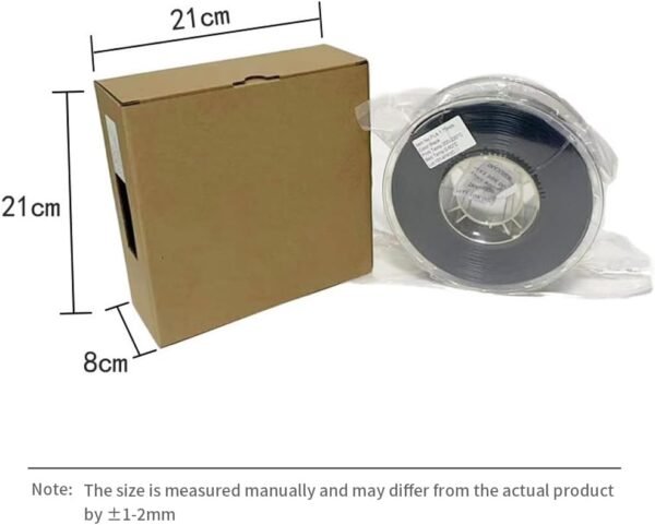BORDSTRACT 3D Printer Consumables, 1.75mm 0.8kg TPU Flexible, Transparent Violet Color FDM Printing Pen Filament for Common 3D Printers - Image 7