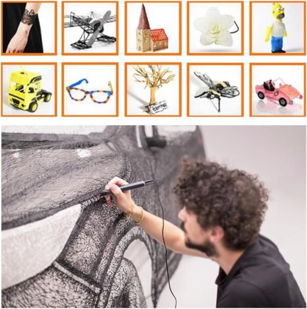3D Printing Pen Filament Refills Flexibility 3D Printer PLA Filament 1.75mm 2 Rolls Printer - Image 4