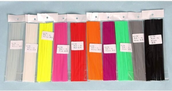 Pen Filament Refills PLA 1.75mm 10 Color/Set 3D Pen Plastic Rubber Printing Straight line Material Printer Parts/236 - Image 3