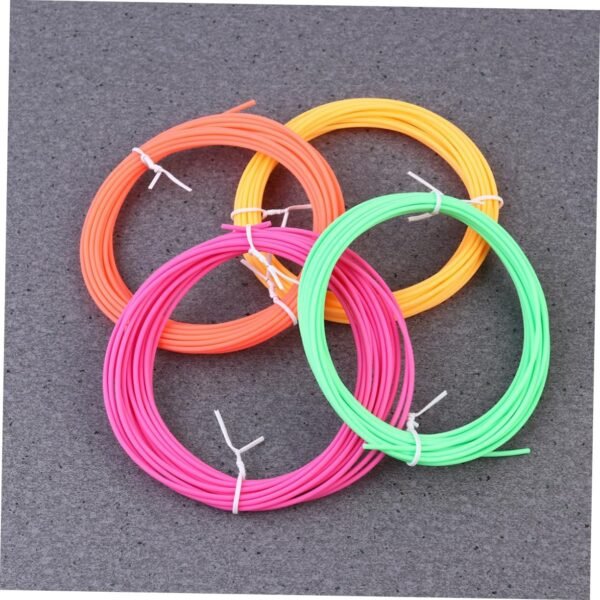 1.75mm Printer Filament 3D Printing Filament Refills Low Temperature 5 Fluorescent Colors 3D Pen Filament 5m - Image 4