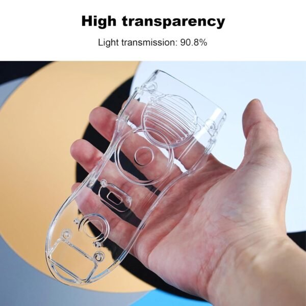 Crys200 Ultra Clear 3D Printer Resin - Glass Like & Non-Yellowing, High Precision and Strength, 405nm Photopolymer Resin for LCD DLP 3D Printers (High Clear, 1KG) - Image 4