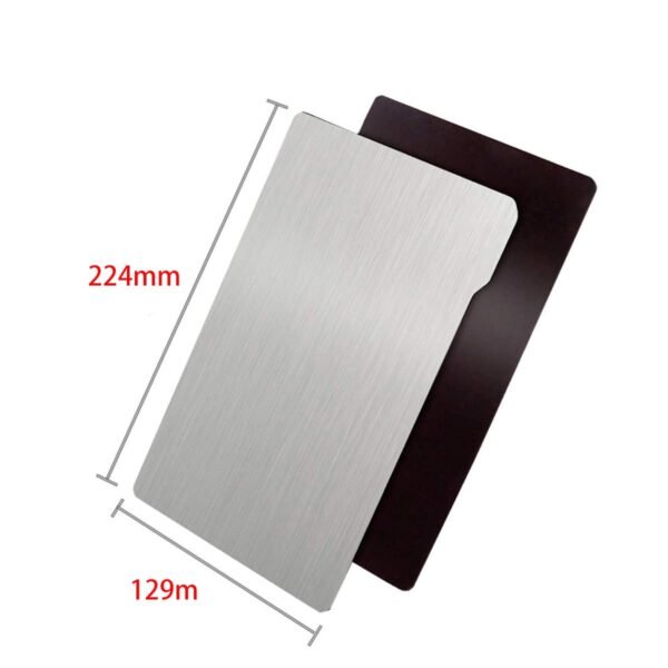 KOYOFEI Resin 3D Printer Flex Building Plate for Saturn 2/3, Spring Steel Flexible Plate and Magnetic Base Platform for Saturn 3, Saturn 3 Ultra, Saturn 2 and Saturn 8K 224x129mm - Image 4