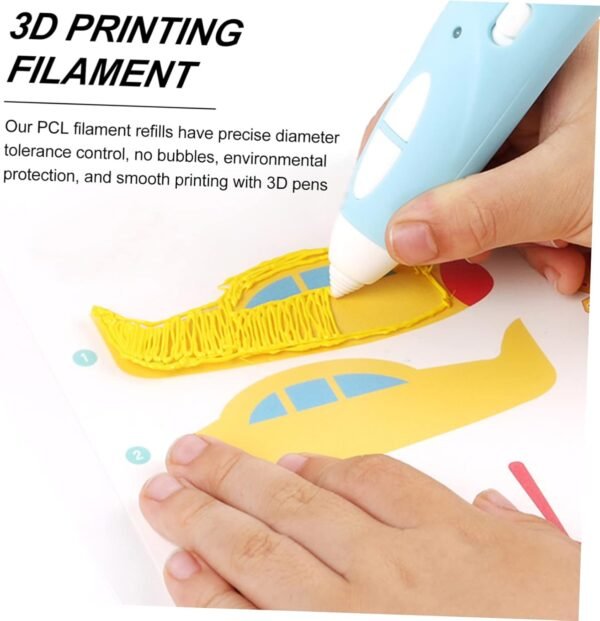 20pcs Pcl Pen Filament Low Temperature Compatible Vibrant Colors for Creative Projects Smooth Printing for Crafting Fun - Image 3