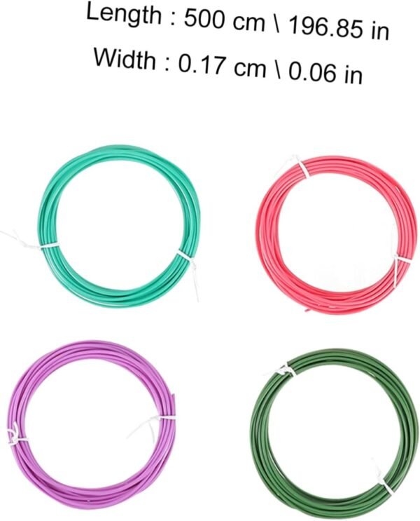 20pcs Pcl Pen Filament Low Temperature Compatible Vibrant Colors for Creative Projects Smooth Printing for Crafting Fun - Image 4