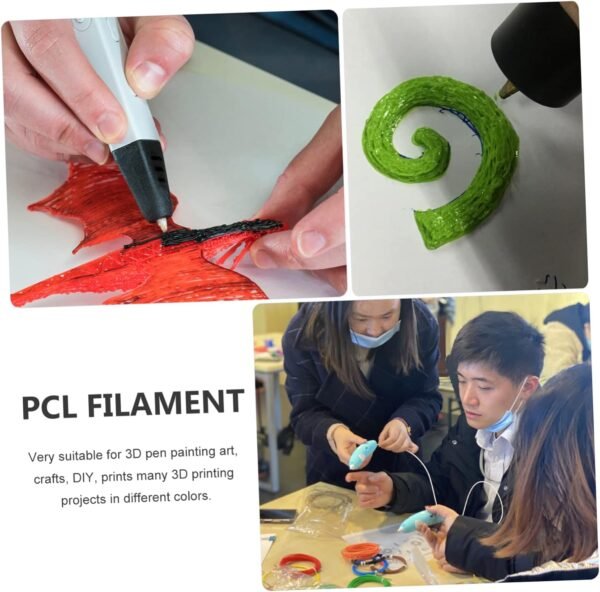 20pcs Pcl Pen Filament Low Temperature Compatible Vibrant Colors for Creative Projects Smooth Printing for Crafting Fun - Image 7
