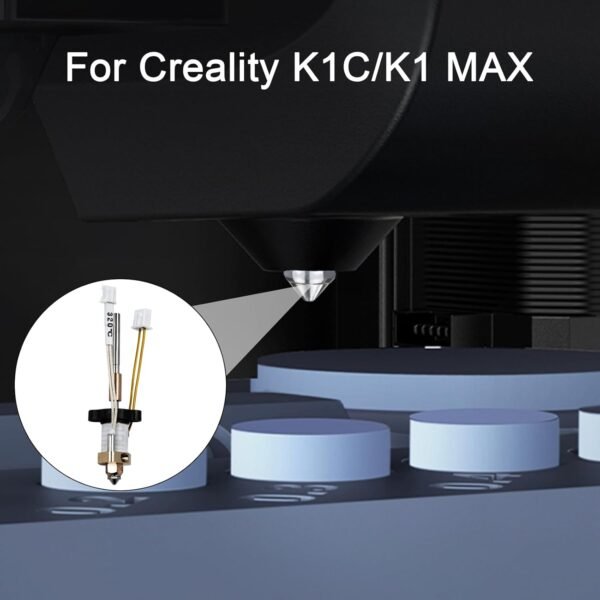Ideaformer K1C Ceramic Hotend Kit Assembly Quick Replacement Nozzle Kit,High Temperature Resistance 300℃ for Creality K1C/K1 Max 3D Printer Accessories - Image 7