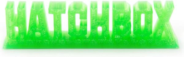 HATCHBOX PLA 3D Printer Filament, Dimensional Accuracy +/- 0.03 mm, 1 kg Spool, 1.75 mm, Transparent Green - Image 3