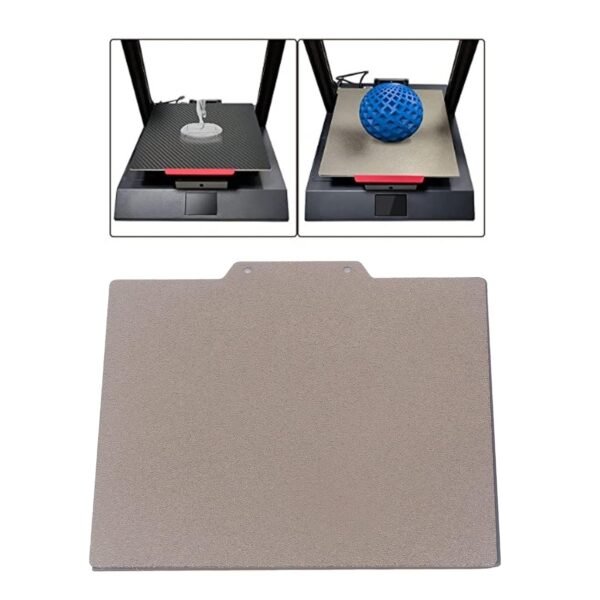 3D Printer Build Plate Sheet Double Sided Powder Sprayed Magnetic Spring Steel Flexible Printing 150x150mm - Image 6