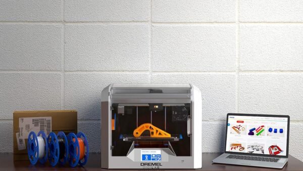 Dremel - 3D40-FLX-01 DigiLab 3D40 Flex 3D Printer with Filament, Flexible Build Plate, Fully Enclosed Housing, Automated 9-Point Leveling, PC & MAC OS, Chromebook, iPad Compatible, Network-Friendly - Image 4