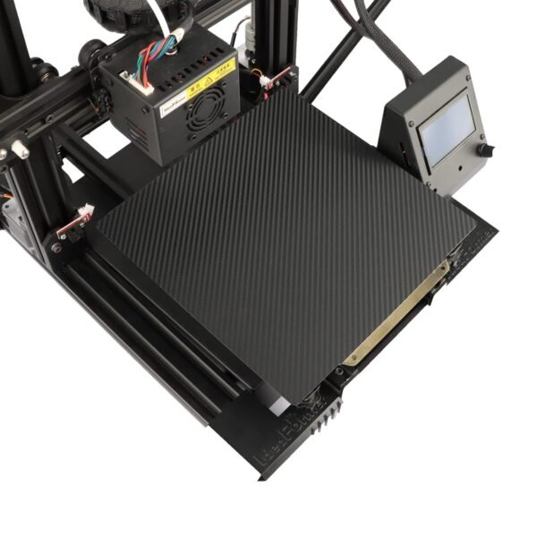 IdeaFormer 235x235mm Double Sided Build Plate Carbon Fiber PET+Coated Textured PEI Flexible Build Plate for Ender 3/3 Pro/ 3 V2/ 5/5 Pro/Neptune 3 Pro/Voxelab Aquila/C2/X2 (with Magnetic Base) - Image 6
