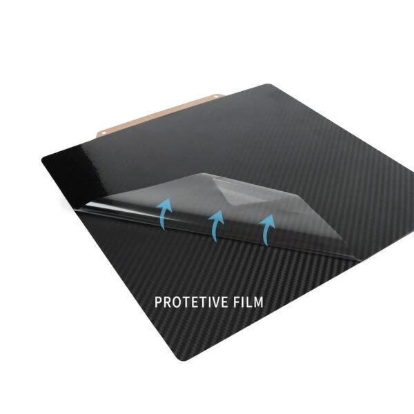 IdeaFormer 235x235mm Double Sided Build Plate Carbon Fiber PET+Coated Textured PEI Flexible Build Plate for Ender 3/3 Pro/ 3 V2/ 5/5 Pro/Neptune 3 Pro/Voxelab Aquila/C2/X2 (with Magnetic Base) - Image 8