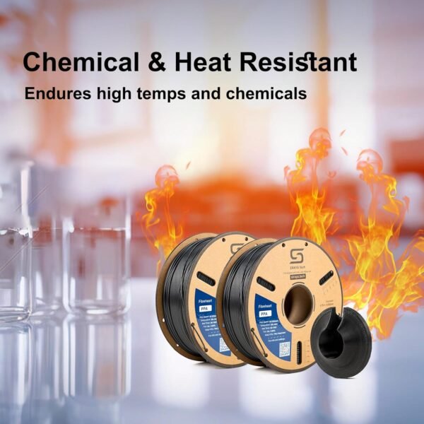 Siraya Tech Fibreheart PPA 3D Printing Filament - High Performance Polyphthalamide Nylon, Extreme Strength & Heat Resistance for Industrial & Engineering Applications - 1kg (2.2lbs) 1.75mm - Image 4
