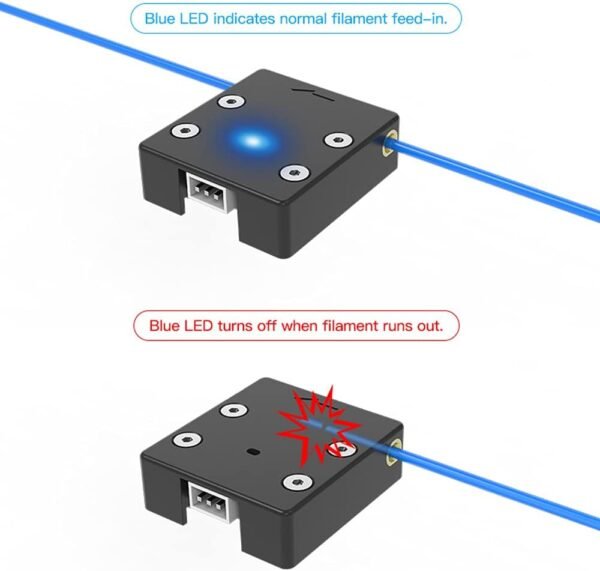 Creality Ender 3 V2 Filament Sensor Kit, 3D Printer Parts Filament Detection Device Sensor Kit for Ender-3, Ender-3Pro, Ender-3 Max, Ender-6, CR-10 V2/V3, CR-10S Pro/V2,CR-10 Max - Image 5