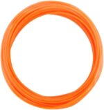 1.75mm 3D Printing Pen Filament Refills Abs 10m Orange Roll Vacuum Sealed for 190-230℃ Working Temp -0.02mm Accuracy