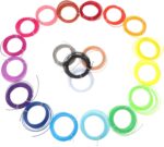 20pcs Printing Consumables Stencils for Painting Filament Dryer 3D Printing Pen Refills 3D Pen Filament Refills Filament Printer Printers Printing Supplies 3D Pen Filament Plastic