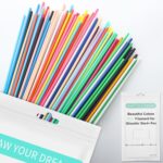 22 Colors 3D Doodler Pen Refill Packs for 3D Printer Filament, 3D Printer Pen Filament Refills ONLY Compatible with 3Doodler Start Pen 110pcs, PCL Filament for 3D Printing Pen 5.98inch