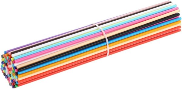 220 Pack Printer Pen Filament 22 Vibrant Colors Low Heat Child-Friendly for School Home