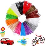 30Pcs 3D Pen Filament 1.75mm PLA Refills Pack, 3D Printing Pen Refills 30 Colors, Each Color 16.4 Feet, Universal Safety 3D Pen PLA Filament for 3D Pen and 3D Printer