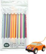 3D Pen Filament - 32 Colors Drawing Pen Refill Filament | 3D Pen Filament Refills | 160 Colors 3D Pen Refills | 3D Doodler Pen Refills | Printing Pen Filament | Pen Filament Refill for Doodler Start