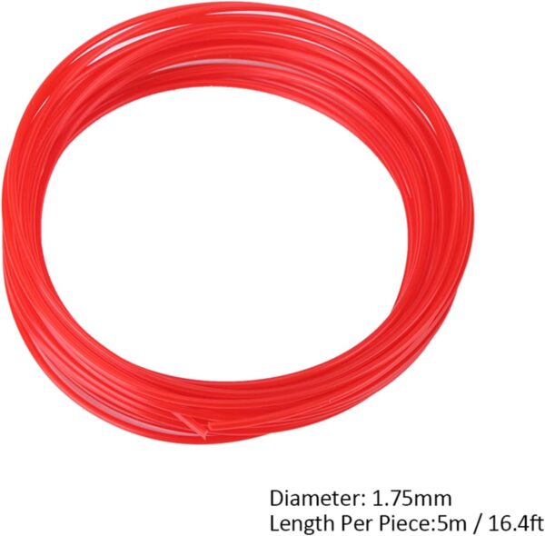 3D Pen Filament Refills, 10 Colors 1.75mm PCL Filament Refills for 3D Printer Printing Pen Low Temperature - Image 2