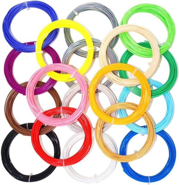 3D Pen Pla Filament Refills, 3D Printing Pen Filament Refills Flexibility 3D Printer Pla Filament 1.75Mm 2 Rolls