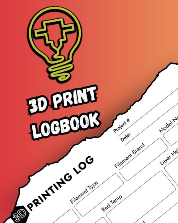 3D Print logbook: Track the parameters of your projects, don't lose track of the materials used, calculate your costs (Italian Edition)