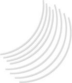 3D Printer Accessories X1 P1P Series AMS Internal PTFE TeflonTube: 4×195mm and 4×230mm Replacement Tubing 2.5mm ID×4mm OD for Guided 1.75mm Filament Transfer