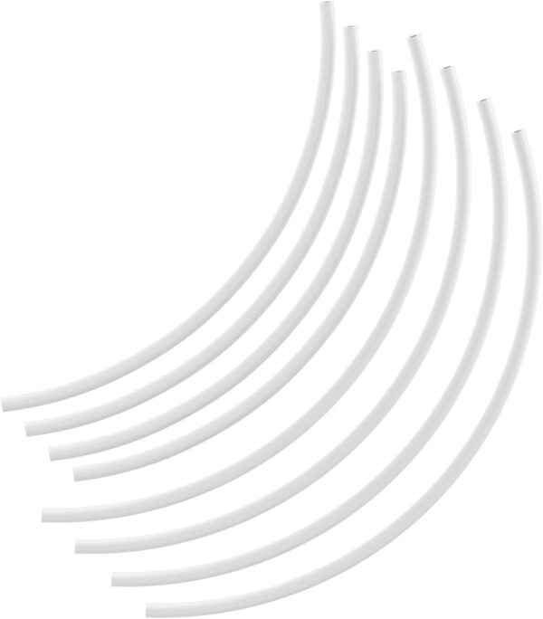 3D Printer Accessories X1 P1P Series AMS Internal PTFE TeflonTube: 4×195mm and 4×230mm Replacement Tubing 2.5mm ID×4mm OD for Guided 1.75mm Filament Transfer