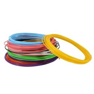3D Printer Filaments 3D Pen Filament Pen Filament for Printer 3D Printing Materials 10 Colors 5M/Roll Pen Filament for