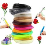 3D Printer Pen Filament 1.75mm Abs Refill 20 Color Random Mix Plastic Bar Widely Used in Food Medical