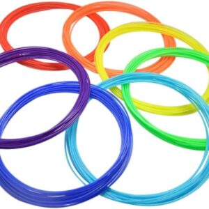 3D Printer Pen Filament Refills 1.75mm Abs 20 Vibrant Colors 328 Pcs Set for Food Medical and Artistic Projects