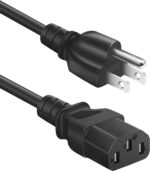 3D Printer Power Cord for Creality Ender/CR/Sermoon Series,18AWG Universal Replacement 3 Prong AC Power Cable,3 FT(0.92 Meters)
