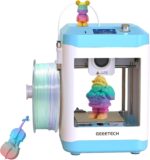 3D Printer for Kids and Beginners,Geeetech Mini 3D Printers with Auto Leveling,High Speed and Fully Open Source,Fully Assembled Direct Drive Extruder,for Home and School,Print Area 3.94×4.33×3.94 in