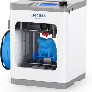 3D Printers Tina2 Basic, Fully Assembled and Auto Leveling 3D Printer for Beginners and Kids, Removable Magnetic Platform, High Precision Printing FDM Mini 3D Printer for Home and School