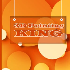 3D Printing King: A notebook to keep a record of date, printer, filament type & brand