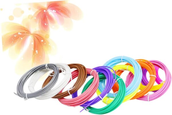 3D Printing Pen Filament 1.75mm 10 Bright Colors Filament Boys and Girls 3D Filament Pen Toys - Image 2