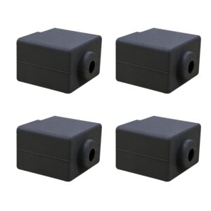 4PCS Hotend Silicone Sock for Kobra 3 Combo/Kobra 3 V2 Combo Silicone Cover Kit Heater Block Sleeve Hotend Part Extruder Replacement for Anycubic Kobra 3/ACE Pro 3D Printer Accessories