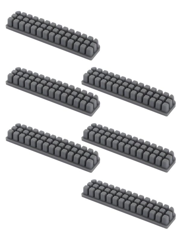 6PCS 3D Printer Silicone Nozzle Brush for Bambu Lab A1, 3D Printer Hotend Nozzle Brush Replacement Kit Cleaner Tool of 3D Printer Parts & Accessories(NOT for Bambu A1 Mini)
