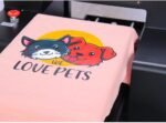 A3 DTG Printer for Tshirt Textile Clothes Bags Printing Machine Garment DTF Flatbed Printers for Black T-Shirt Jeans XP600