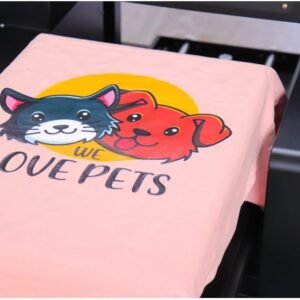 A3 DTG Printer for Tshirt Textile Clothes Bags Printing Machine Garment DTF Flatbed Printers for Black T-Shirt Jeans XP600
