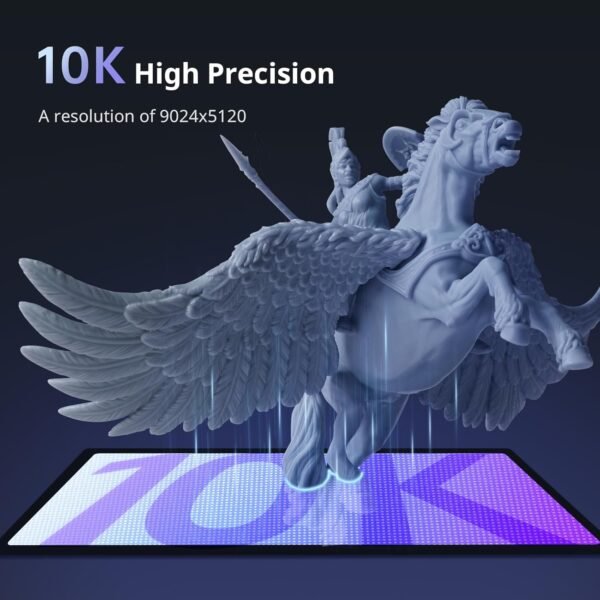 ANYCUBIC 10K Resin 3D Printer, Photon Mono 4 LCD 3D Printer with 7-inch Mono Screen, Upgraded LighTurbo Matrix and Printing Platform, Printing Size of 6.04''x3.42''x6.49'' - Image 2