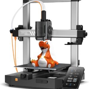 Anycubic Kobra 3 3D Printer Only, Max 600mm/s Print Speed Full-auto Calibration Details Better, Multi-Color 3D Printing Need with Additional Anycubic ACE Pro, Explore Endless Fun 9.8"x9.8"x10.2"