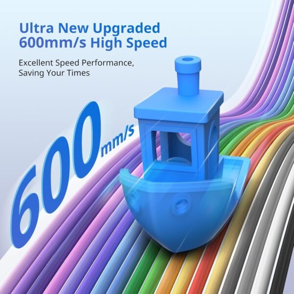 Anycubic Kobra 3 3D Printer Only, Max 600mm/s Print Speed Full-auto Calibration Details Better, Multi-Color 3D Printing Need with Additional Anycubic ACE Pro, Explore Endless Fun 9.8"x9.8"x10.2" - Image 2